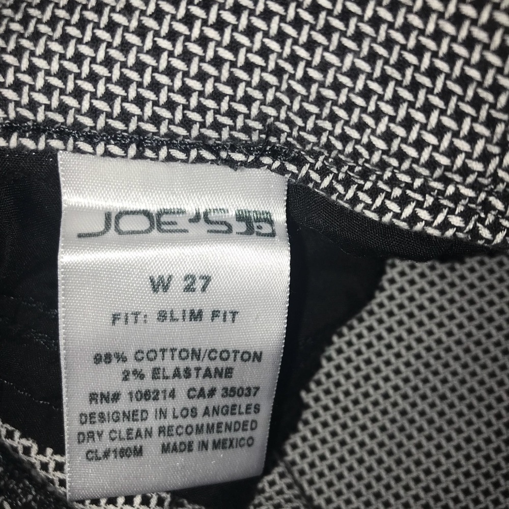 Joeโs jj jeans ๐ slim fit ๐ weaved print - Picture 2 of 4